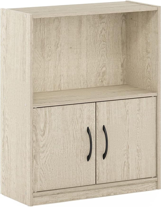 Furinno GRUEN Book Shelf, 2-Tier Small Bookshelf, Bookcase - Image 6