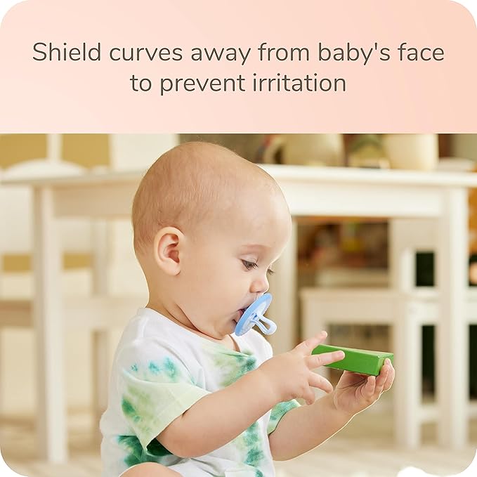 NUK Comfy Duet 100% Silicone Soother 2-in-1 Pacifier and Teether