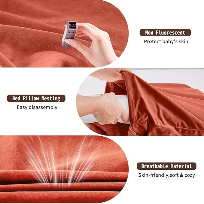 Baby Lounger for Newborns, Baby Nest & Floor Cushion, Soft Cotton, Portable Diaper Changing Pads for Boys & Girls 0-12 Months(Coffee)