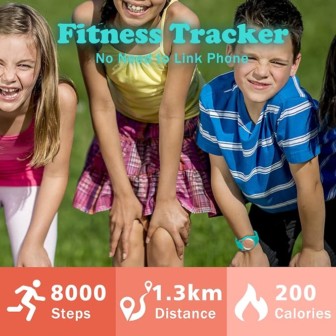 Kids Watches for Girls Boys Digital Sport Watch with Step Counter Pedometer Vibration Alarm Clock, No App Waterproof Fitness Tracker Kids Watch Boys Girls Teens Students Ages 5-16