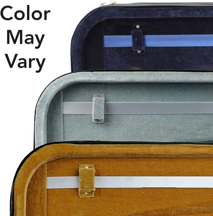 Bunnel Pupil Violin Outfit 4/4 Full Size Clearance By Kennedy Violins - Carrying Case and Accessories Included - Solid Maple Wood and Ebony Fittings RB300