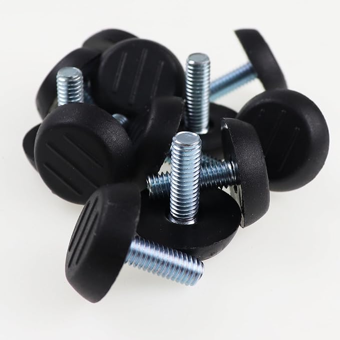 1/4-20 UNC Thread Adjustable Furniture Levelers Table Feet Screw in Threaded - Image 6