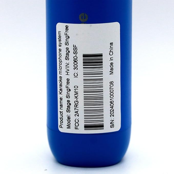 StageSound Karaoke Microphone, Wireless Bluetooth Microphone with Dynamic LED Lights, 5-in-1 Portable Handheld Mic Speaker Machine for Singing Home Party Toys Birthday Gift for Kids Adults Boys Girls