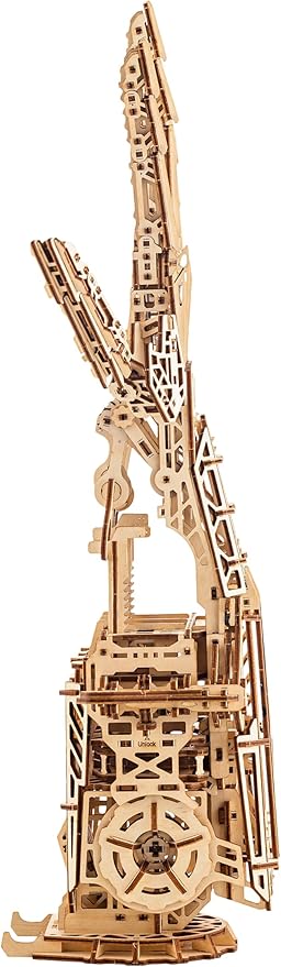 Wood Trick Cyber Robotic Hand 3D Wooden Puzzles for Adults and Kids to Build - Wooden Models Engineering DIY Project Mechanical 3D Puzzles Model Kits for Adults