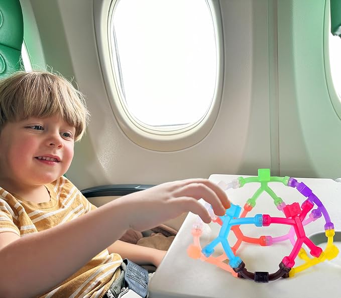 24 PCS Magnetic Travel Toys for Kids, Creative, Portable and Educational, Magnetic-People-Magnet-Men: Cute Robot & Funny Magnets, Small Fidget Toys for Classroom Prizes, Easter Egg Stuffers, Office