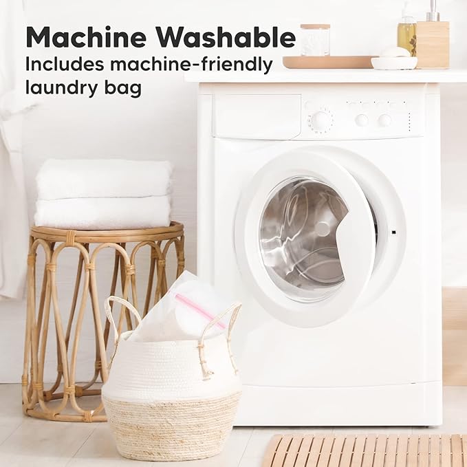 Organic Nursing Pads - 8 Washable Viscose Derived from Bamboo Breastfeeding Pads, Wash Bag, Reusable Breast Pads for Breastfeeding, Nipple Pads for Breastfeeding Essentials(Bare Beige, M 3.9")