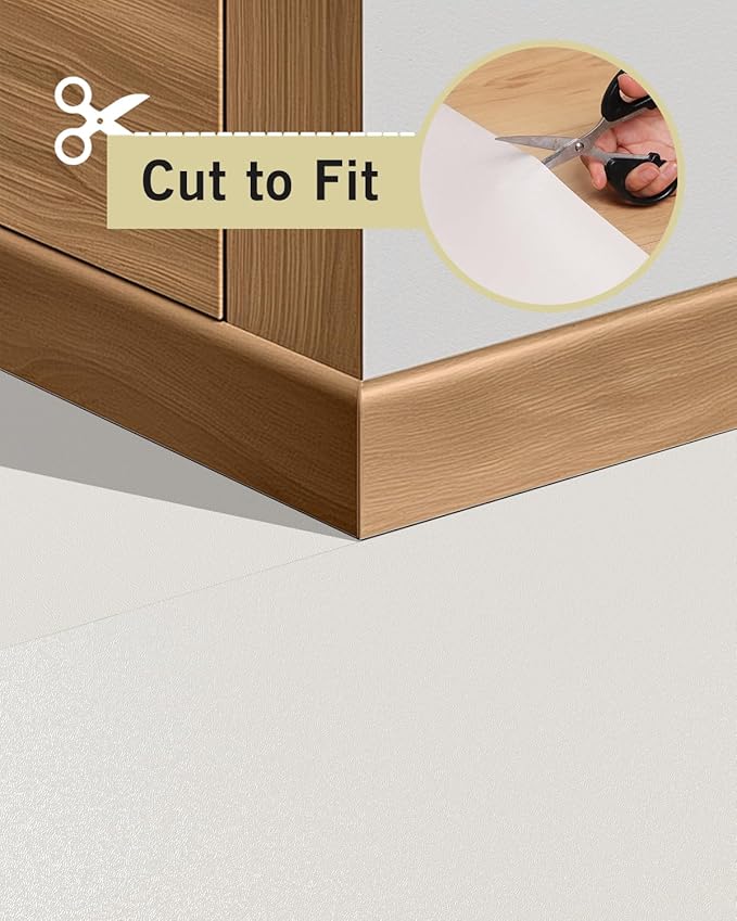 Soft Plastic Floor Mat for Under Dining Table, 5'×7' Beige Waterproof Vinyl Area Rug for Living Room, Non-Slip Multi-Pupose Floor Cover Protector for High Traffic Areas