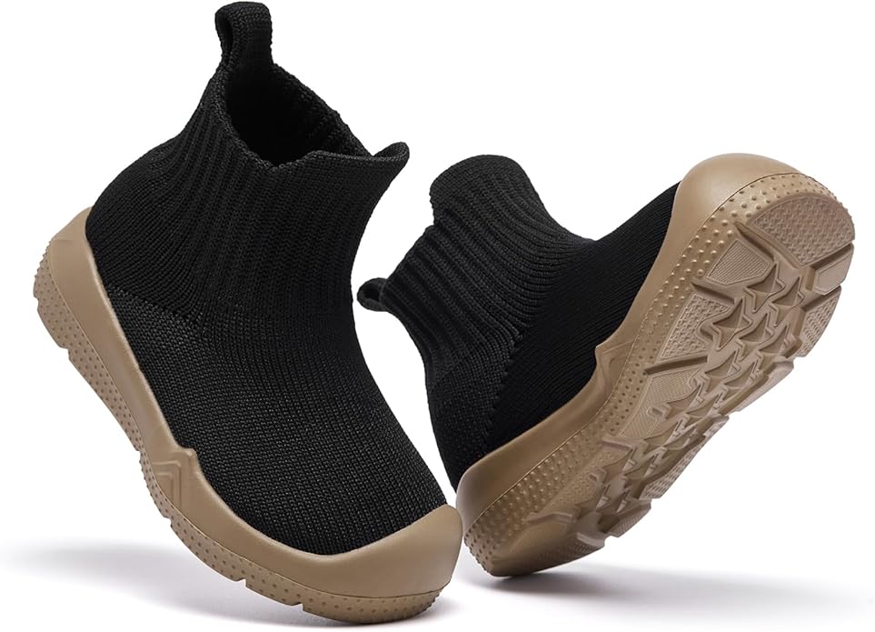 MORENDL Toddler Sock Shoes Baby Walking Shoes Infant Slippers Boys & Girls Non-Slip Sneakers