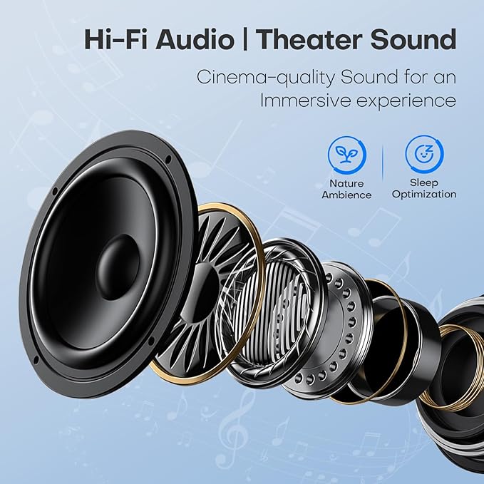 White Noise Sound Machine，buluoushen Sound Machine for Sleep with 24 Soothing Sounds,Sleep Sounds for Adults Baby Kids,Travel Sound Machine for Sleep,Mini and Portable