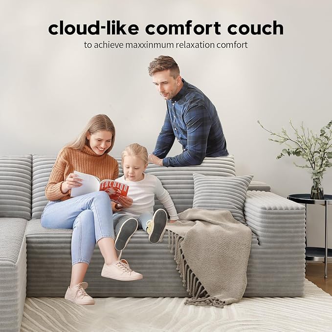 135.4" Cloud Modular Sectional Sofa - Image 5