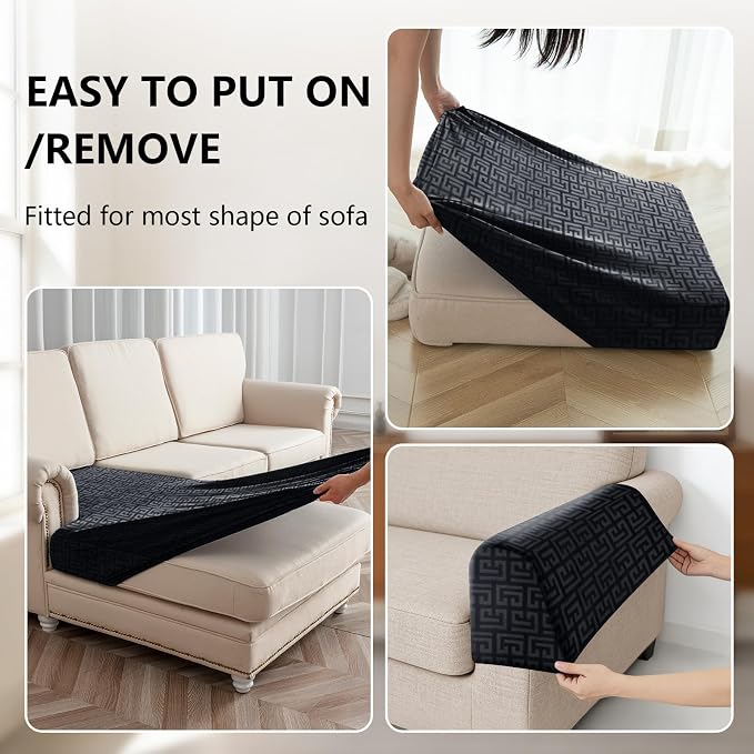 UNBBRRL Stretch Couch Seat Cushion Cover - Image 4