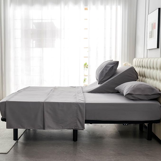 Kingnex Half Split Top King Sheets Set - Image 4