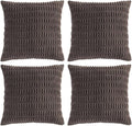 Fancy Homi 4 Packs Decorative Throw Pillow Covers by Fancy+Homi