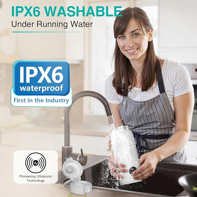 Koalababy Portable Bottle Warmer for Travel – Baby Bottle Warmer with Fast Heating, 17oz Large Capacity Milk Warmer for Breastmilk, Formula, Water, IPX6 Washable, for Car, Airplane & Outdoor Travel