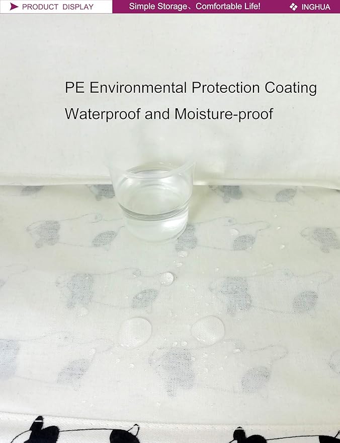 Rectangular Storage Basket Fabric Organizer Bin for Toys,Books,Clothes,Gifts,Pets-Perfect for Home,Office,Nursery,Dorm,Shelf(Rec Bulldog)