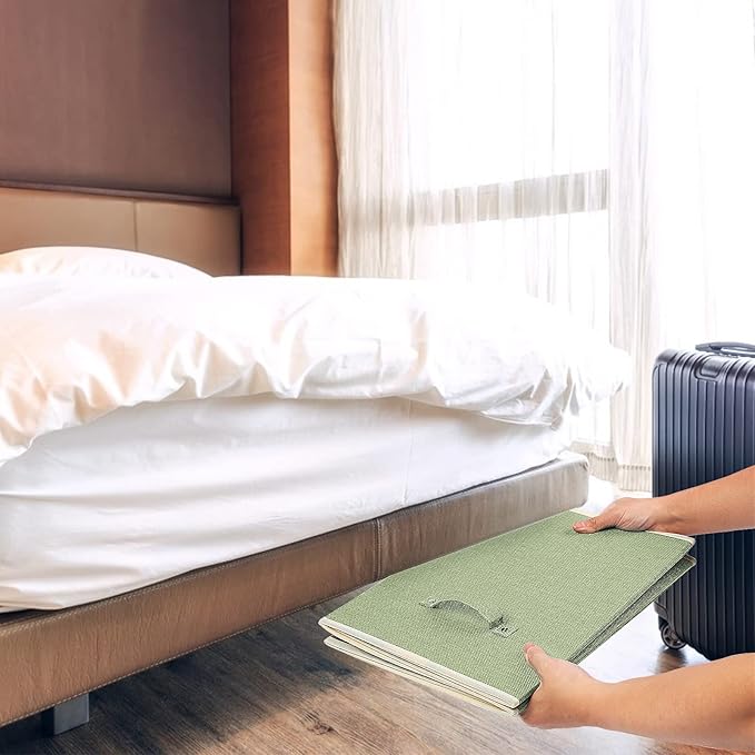 popoly Large Toy Box Chest with Lid, Collapsible Sturdy Toy Bin Storage Organizer Boxes Baskets for Kids, Boys, Girls, Nursery, Playroom, 25"x13" x16"