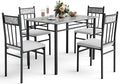 NAFORT 5 Piece Dining Table Set by NAFORT