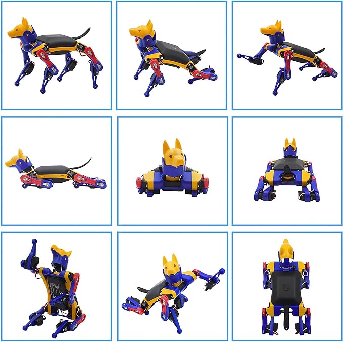 Robot Dog Bittle X V2 (Pre-Assembled) | Robotics Kit | Coding Smart Robot Kit, Voice Control, Programmable Quadruped Robot, Open Source, STEM & Robotics Education