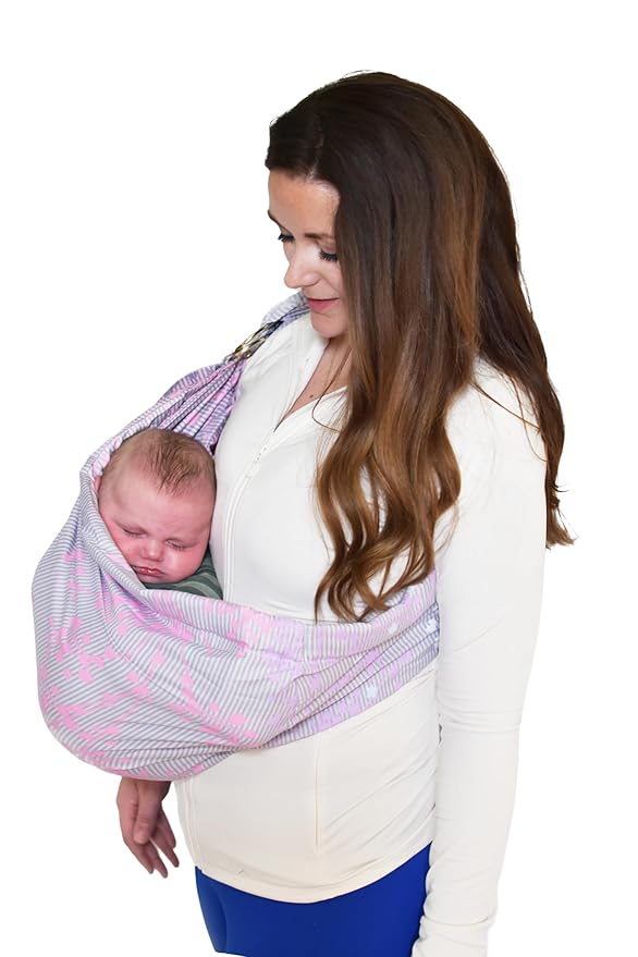 Lite-on-Shoulder Ring/Pouch Baby Sling Fish Tail