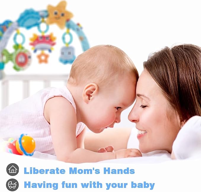 Pau1Hami1ton Baby Stroller Arch Toys, Car Seat Toys,Baby Gifts.S-19(Red Crab)