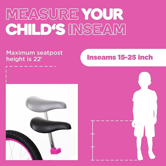 Balance Bike: for Big Kids Aged 4, 5, 6, 7, 8 and 9 Years Old - No Pedal Sport Training Bicycle | 16inch Wheel