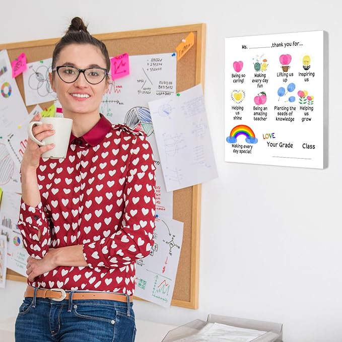 SHLINCO Teacher Appreciation Gift, Gift For Female Teacher, Creative Art Desktop Ornaments, Student Homemade Souvenirs, Year-End Souvenirs, Suitable For Desktop Decoration