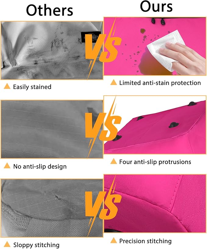 Car Seat Travel Bag for Airplane,Infant Seat Travel Bag with Shoulder Strap,Padded Car Seats Backpack with Reflective Stripes,Large Carseat Carrier Bag Travel Car Seat Cover,Pink