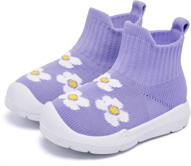 MORENDL Toddler Sock Shoes Baby Walking Shoes Infant Slippers Boys & Girls Non-Slip Sneakers