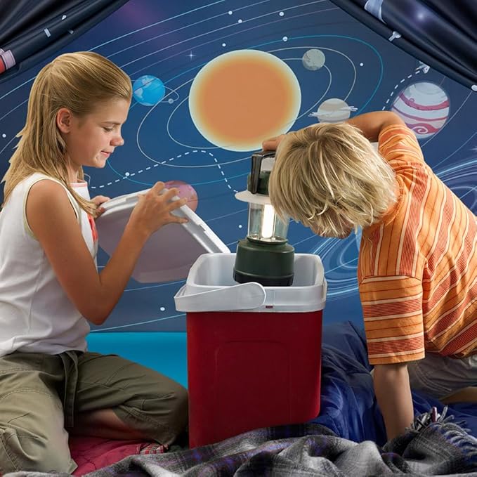 Space World Play Tent-Kids Galaxy Dome Playhouse for Boys and Girls Imaginative Play Popup Tent for Kids Indoor/Outdoor Fun,Perfect Kid’s Gift- 47" x 47" x 43"
