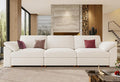 EASE MOOSE Modern 3 Seat Sectional Modular Sofa, FSC Certified Chenille Comfty by EASEMOOSE