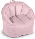 Big Joe Milano Plush Desert Rose Beanbag Chair by BigJoe