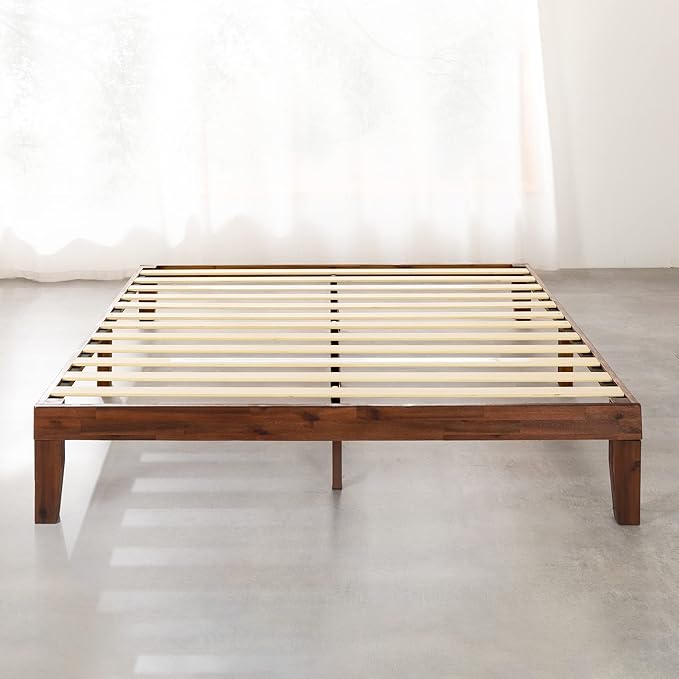 Mellow Naturalista Classic 12 Inch Solid Wood Platform Bed - Image 5