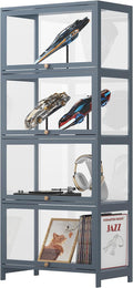 4-Tier Display Case Cabinet by BRIGHTORIA