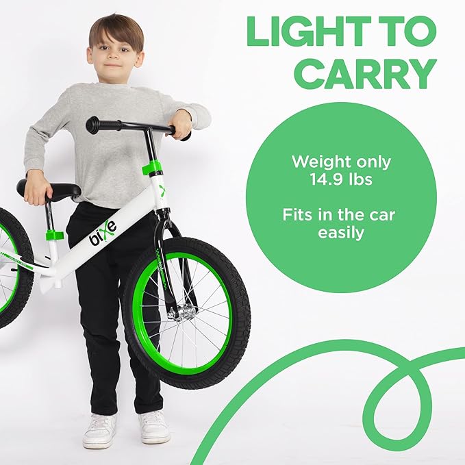 Balance Bike: for Big Kids Aged 4, 5, 6, 7, 8 and 9 Years Old - No Pedal Sport Training Bicycle | 16inch Wheel