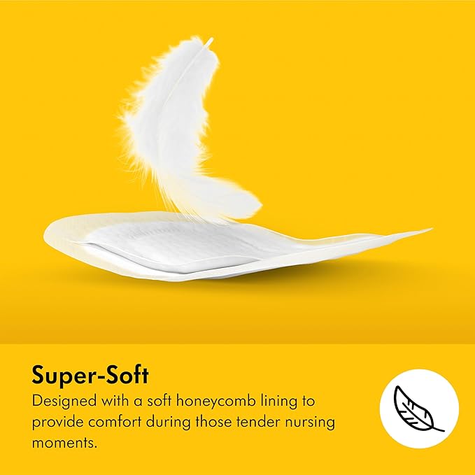 Medela Ultra-Breathable Nursing Pads, Highly Absorbent, Super Soft, Discreet Design for Comfortable Wear, Pack of 200