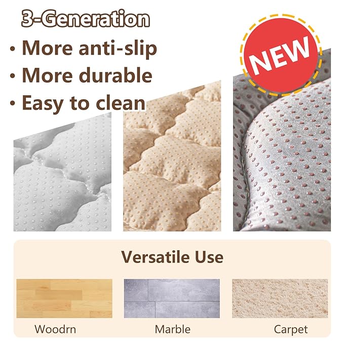 Baby Play Mats for Floor, 71”x59” Upgraded Thickness & Larger Super Soft Playmat for Babies and Toddlers, Foldable Washable, Upgrade Anti-Slip Crawling Mat for Playpen(Map)