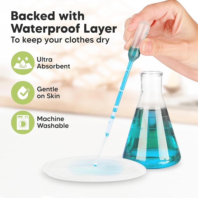 Organic Nursing Pads - 14 Washable Viscose Derived from Bamboo Breastfeeding Pads, Wash Bag, Reusable Breast Pads for Breastfeeding, Nipple Pads for Breastfeeding Essentials(Lovelle, L 4.8")