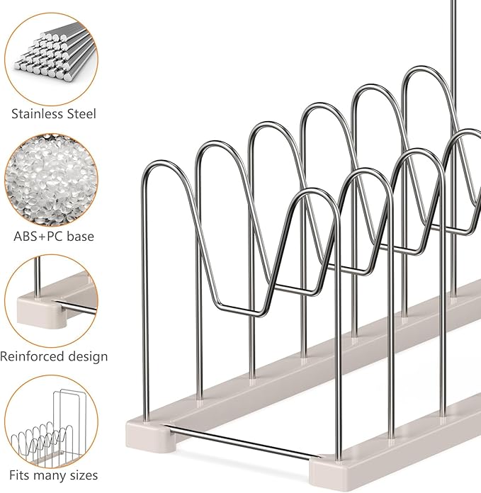 Reusable Bag Drying Rack,Silicone Bag Drying Rack,Plastic Bags Dryer Rack,Dryer Rack for Silicone Storage Bags,Draining Stand Holder for Cups,Bottles,Pan Lid&Cutting Board Organizer