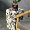 Luxury Marble Side Table, Square End Table by FutureStone