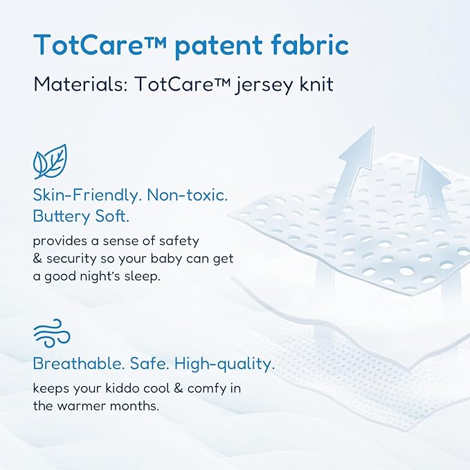 TotAha Toddler Sleep Sack 2T-3T-4T, Premium Light Wearable Blanket Baby Sleeping Bag with 2-Way Safe Zippers For Girl Boy