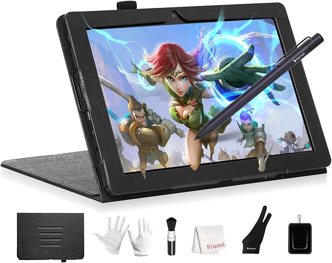 T8 Drawing Tablet No Computer Needed,8 inch FHD Display,Octa-Core CPU,Pre-Installed Drawing Apps & Tutorials,More Bonus Items for Beginners, Artists, Students