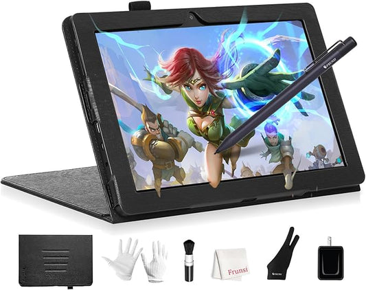 T8 Drawing Tablet No Computer Needed,8 inch FHD Display,Octa-Core CPU,Pre-Installed Drawing Apps & Tutorials,More Bonus Items for Beginners, Artists, Students