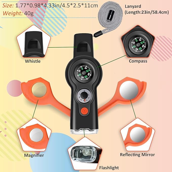 Walkie Talkies for Kids Toys Boys Gifts Aged 5+ Long Range 2 Way Radio for Camping Hunting Hiking Outdoor Game 6 7 8 9 10 Year Old Birthday Present for Kids