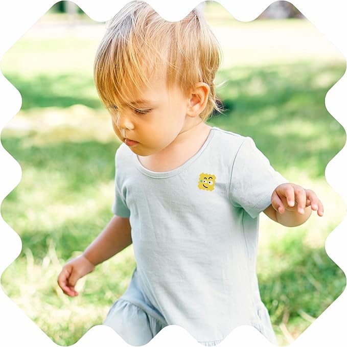 NATPAT Buzz Patch Mosquito Patch Stickers for Kids (3 pack, 180 stickers) - The Original All Natural Citronella Essential Oil Insect Patch, Plant Based Ingredients, Non-Toxic, DEET Free, for Toddlers,