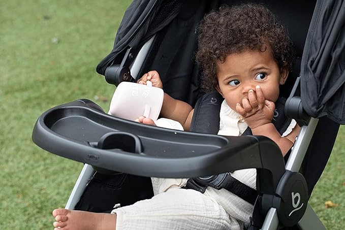 Bella Tunno Snack Cups for Toddlers, Silicone Spill Proof Food Container with Lid, Babies & Kids 6-12 Months, Love First Bite