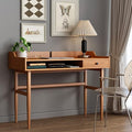 Vintage-Style Desk with Scandinavian Flair, Computer or Laptop Desk, Writing by ukorua