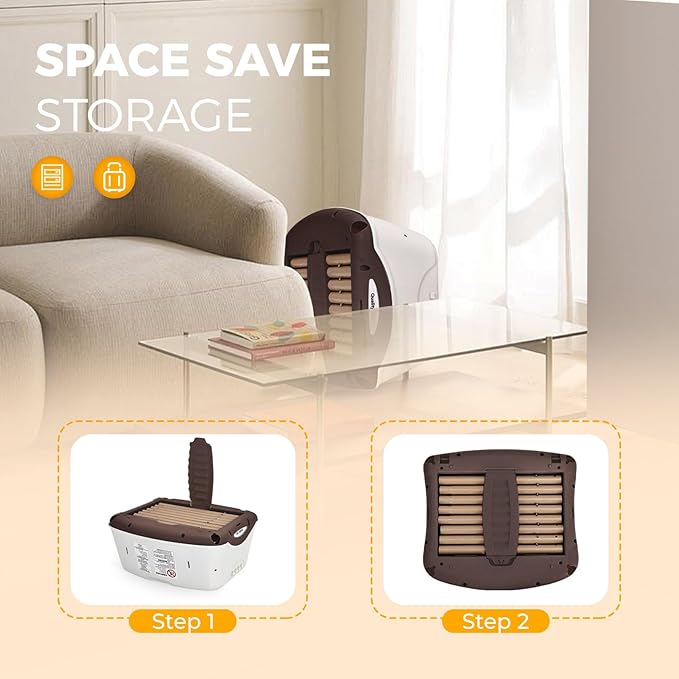 3 in 1 High Chairs for Babies and Toddlers, Convertible High Chair, High Chair with Foot Rest and Double Tray, Easy to Clean, Compact and Versatile, Perfect for Growing Kids, Cream