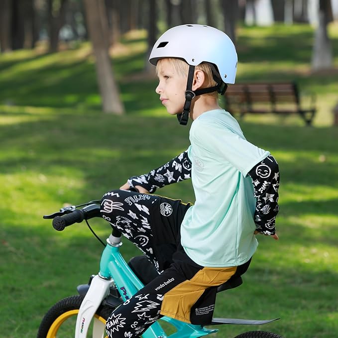 Bike Skateboard Helmet, Adjustable and Multi-Sport for Skate Scooter, 3 Sizes for Adult Youth Kids Toddler