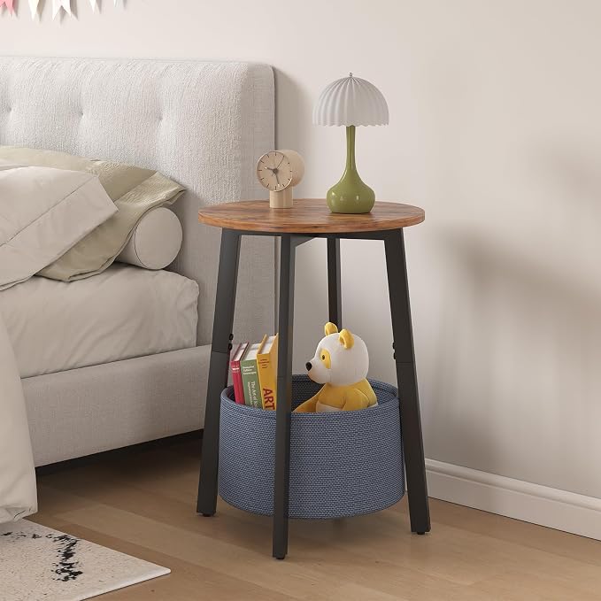 sthmec Small Round Side End Table - Image 5