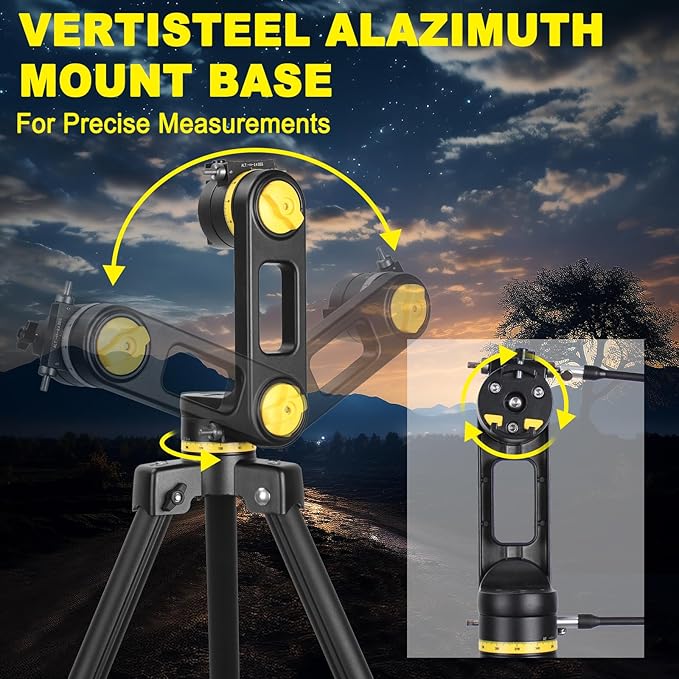 Telescope, Telescopes for Adults Astronomy Professional, 90mm Aperture 1000mm High Powered Telescope for Beginners & Kids with Precision Adjustment Vertisteel AZ Mount Tripod Phone Adapter
